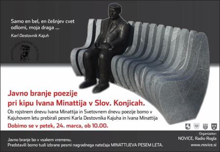 Vabilo na javno branje poezije